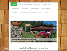 Tablet Screenshot of holzgeschenke-bernau.com